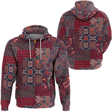 Paisley Bandana Hoodie Pattern Seamless Ver.159 RLT13