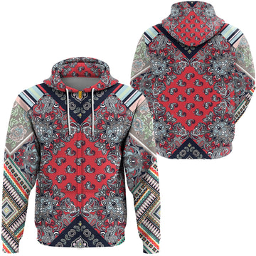 Paisley Bandana Hoodie Pattern Seamless Ver.149 RLT13