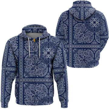 Paisley Bandana Hoodie Pattern Seamless Ver.133 RLT13