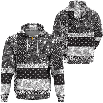 Paisley Bandana Hoodie Pattern Seamless Ver.104 RLT13