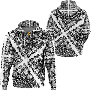 Paisley Bandana Hoodie Pattern Seamless Ver.143 RLT13