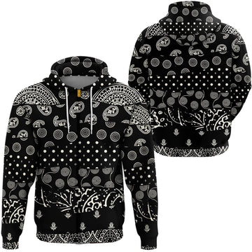 Paisley Bandana Hoodie Pattern Seamless Ver.123 RLT13