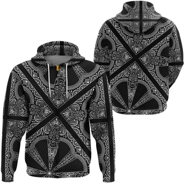 Paisley Bandana Hoodie Pattern Seamless Ver.106 RLT13