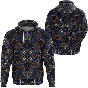 Paisley Bandana Hoodie Pattern Seamless Ver.93 RLT13
