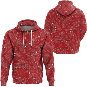 Paisley Bandana Hoodie Pattern Seamless Ver.99 RLT13