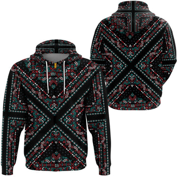 Paisley Bandana Hoodie Pattern Seamless Ver.86 RLT13