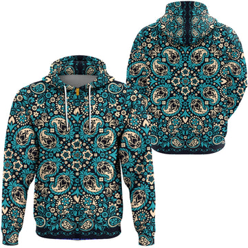 Paisley Bandana Hoodie Pattern Seamless Ver.83 RLT13