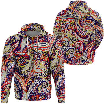 Paisley Bandana Hoodie Pattern Seamless Ver.98 RLT13