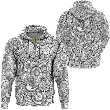 Paisley Bandana Hoodie Pattern Seamless Ver.91 RLT13