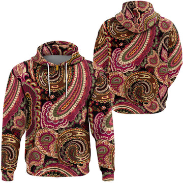 Paisley Bandana Hoodie Pattern Seamless Ver.112 RLT13