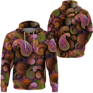 Paisley Bandana Hoodie Pattern Seamless Ver.48 RLT13