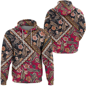 Paisley Bandana Hoodie Pattern Seamless Ver.85 RLT13