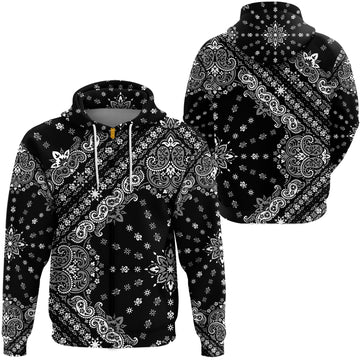 Paisley Bandana Hoodie Pattern Seamless Ver.52 RLT13