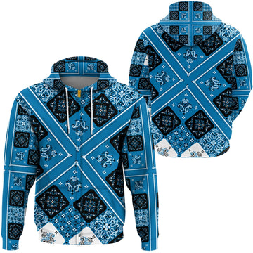 Paisley Bandana Hoodie Pattern Seamless Ver.73 RLT13