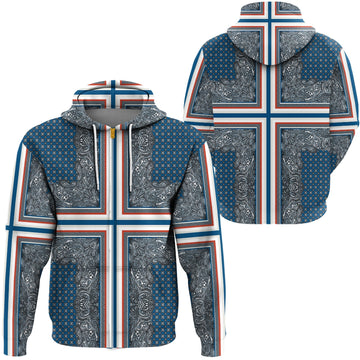 Paisley Bandana Hoodie Pattern Seamless Ver.80 RLT13
