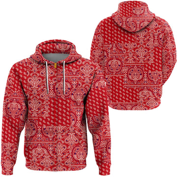 Paisley Bandana Hoodie Pattern Seamless Ver.55 RLT13