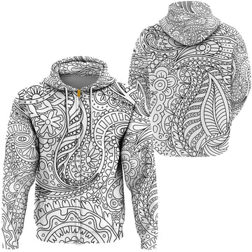 Paisley Bandana Hoodie Pattern Seamless Ver.38 RLT13