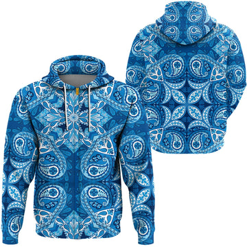 Paisley Bandana Hoodie Pattern Seamless Ver.34 RLT13