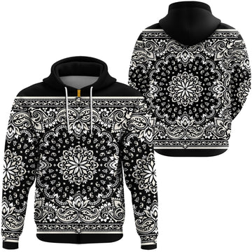 Paisley Bandana Hoodie Pattern Seamless Ver.62 RLT13
