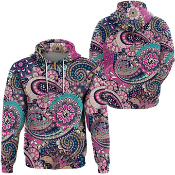 Paisley Bandana Hoodie Pattern Seamless Ver.09 RLT13