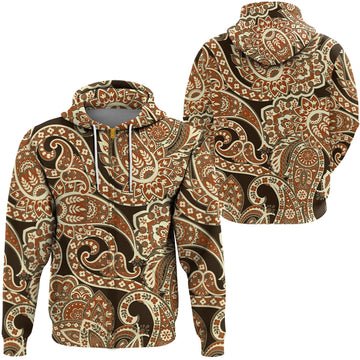 Paisley Bandana Hoodie Pattern Seamless Ver.08 RLT13