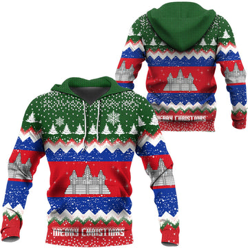 Cambodia Hoodie Merry Christmas