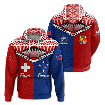 Tonga Combine Samoa Pride Hoodie LT12