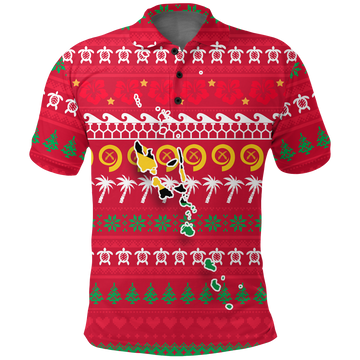 Vanuatu Polo Shirt Christmas Ugly Christmas LT12