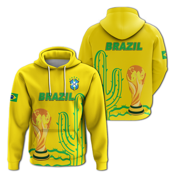 Brazil Champion Football 2022 Hoodie LT12