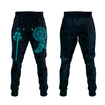 Viking Raven Tattoo Art Jogger Pants LT12