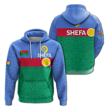 Vanuatu Shefa Province Hoodie Flag Style LT12