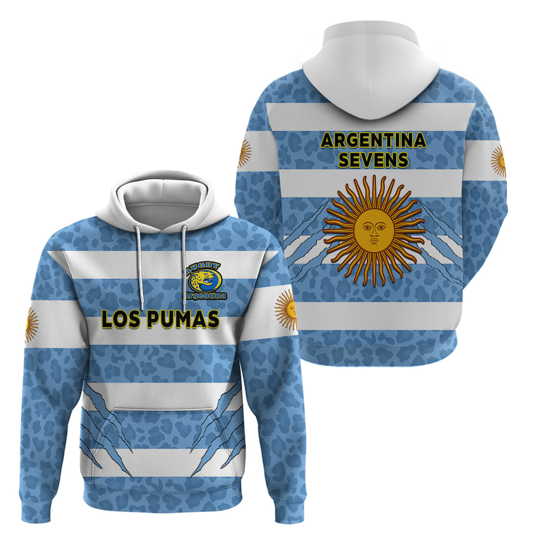Argentina Rugby 7s Vamos Pumas Hoodie LT14
