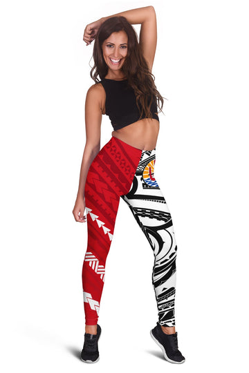 Tahiti Unique Women Leggings Polynesia Pattern LT13