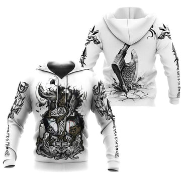 Viking Clothing Viking Odin Hoodie RLT12