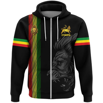 Ethiopia United Zip Hoodie