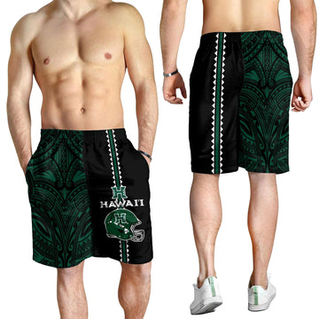 Hawaii Kakau Warrior Football Men Short LT12
