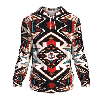 Tribal Pattern Colorful Native American Design 3D Pullover Hoodies LT10