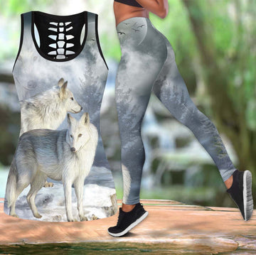 Native American The Wolfs Hollow Tanktop Leggings Set LS06 LT10