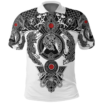 Viking Polo Shirt Tattoo All Over Print RLT12