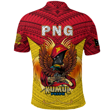 Papua New Guinea Rugby Kumul Pride Polo Shirt LT2