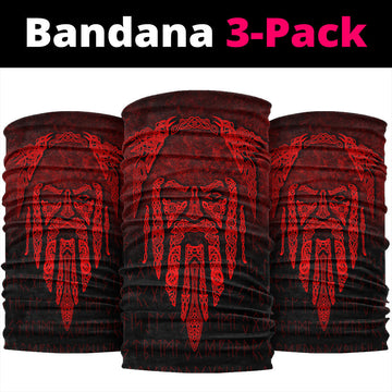 Viking Bandana Eye of Odin Red Version Bandana RLT12