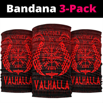 Wonder Print Shop Bandana - Victory or Valhalla - Red Version Bandana RLT12