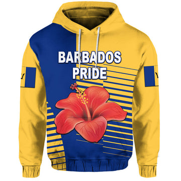 Custom Barbados Cricket Pride Hoodie Simple Style LT8