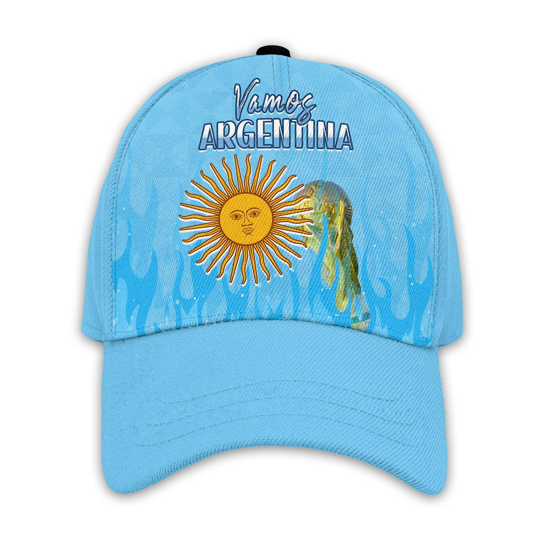 Argentina Football Classic Cap Vamos Sky Champions World Cup Fire Ver.02 LT13