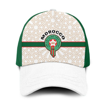 Morocco Football Classic Cap Atlas Lions World Cup 2022 Ver.04 LT14
