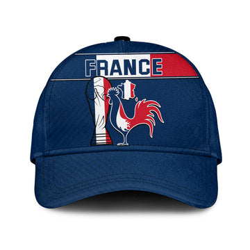 France Rooster Les Bleus Football Classic Cap LT9