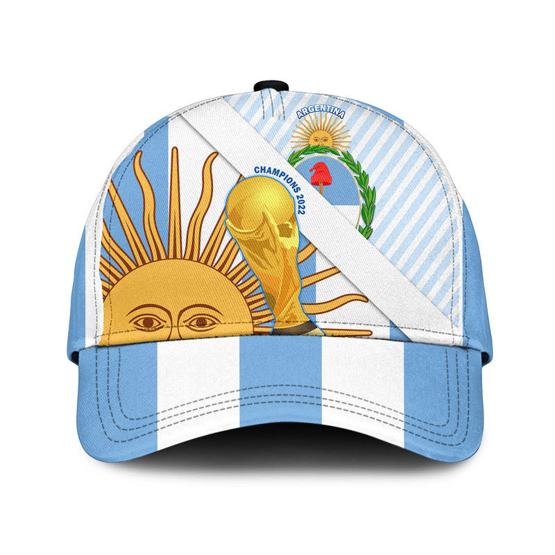 Argentina Champions World Cup 2022 Classic Cap La Albiceleste Sol de Mayo LT9