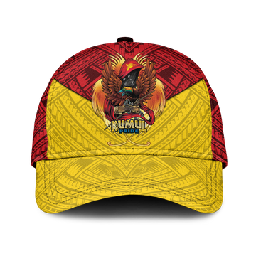 Custom Personalised Papua New Guinea Rugby Kumul Pride Cap LT2