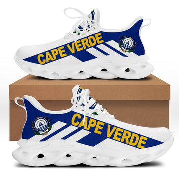Wonder Print Shop Footwear - Cape Verde Stripe Style Clunky Sneakers LT10