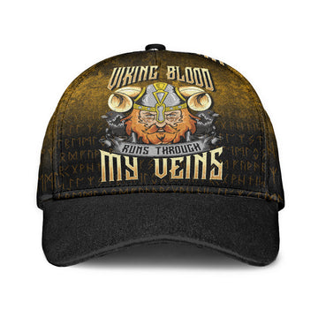 Viking Classic Cap Viking Blood Runs Through My Veins Classic Cap RLT12